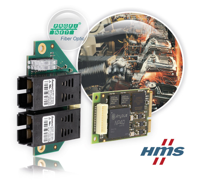 IXXAT INpact PCIe Miniカードなら、PCとPROFINET IRT Fiber Opticを通信可能に